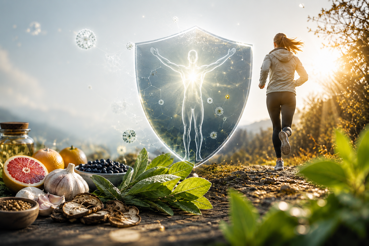 EPP300, Immunflora, Selenium Forte en Vitamine D3 Forte voor immuniteit en weerstand van Santurel