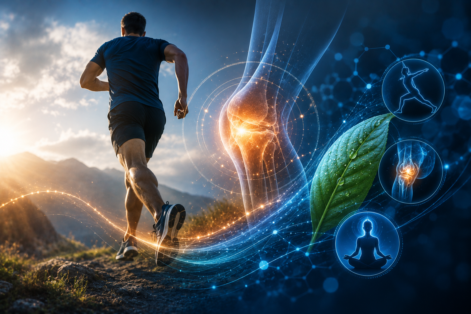 Curcuma Forte 500, Flexi+ en Magnesium Formula+ voor sport en herstel van Santurel