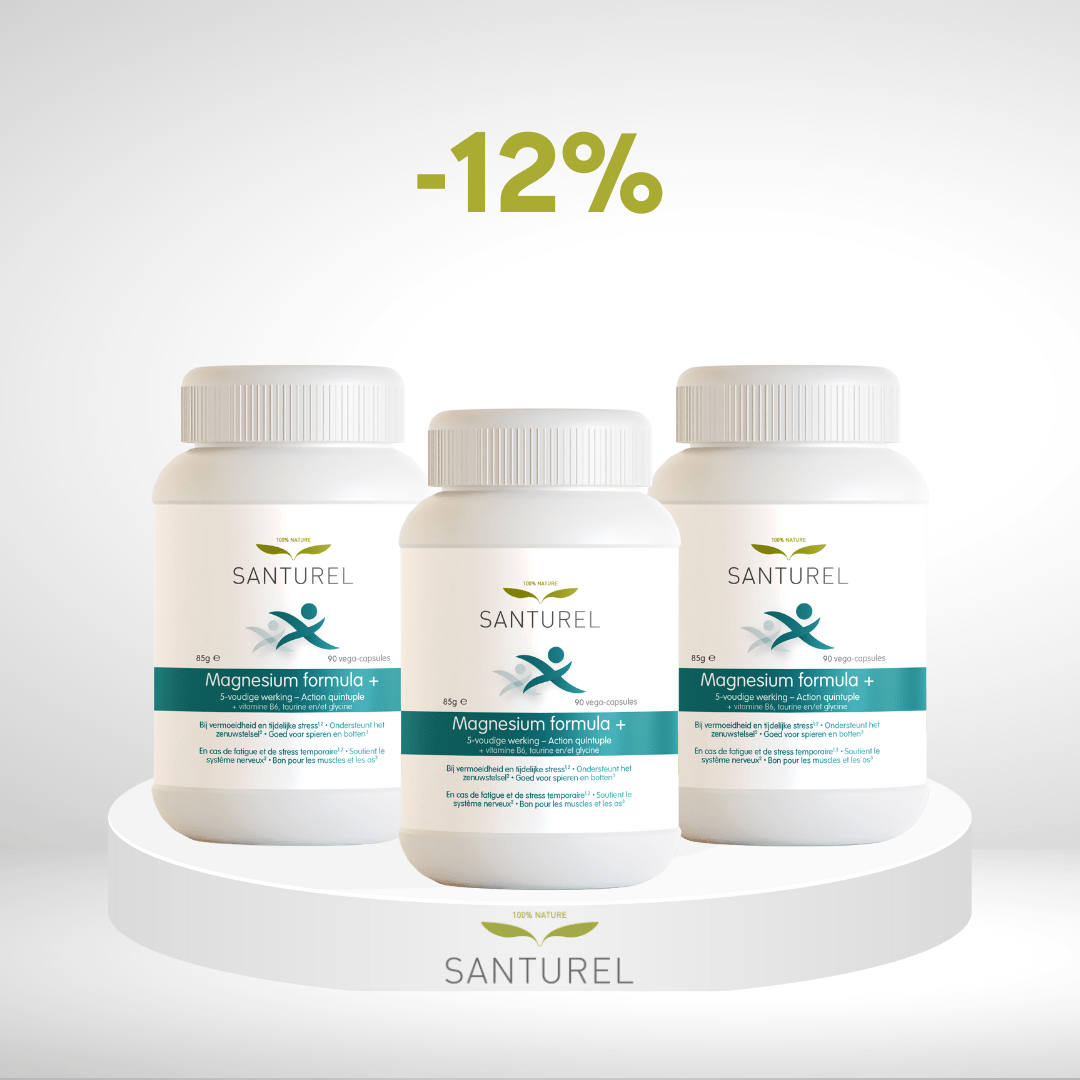 3 x Magnesium formula + - Santurel