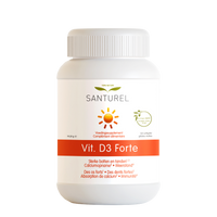 Vit. D3 Forte pot van Santurel, 120 softgels met 3.000 IU vitamine D3 voor botten, 15% korting