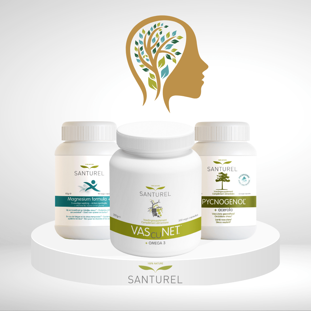 🧠 “Helder Hoofd” Bundel – Voor focus, geheugen & mentale scherpte - Santurel