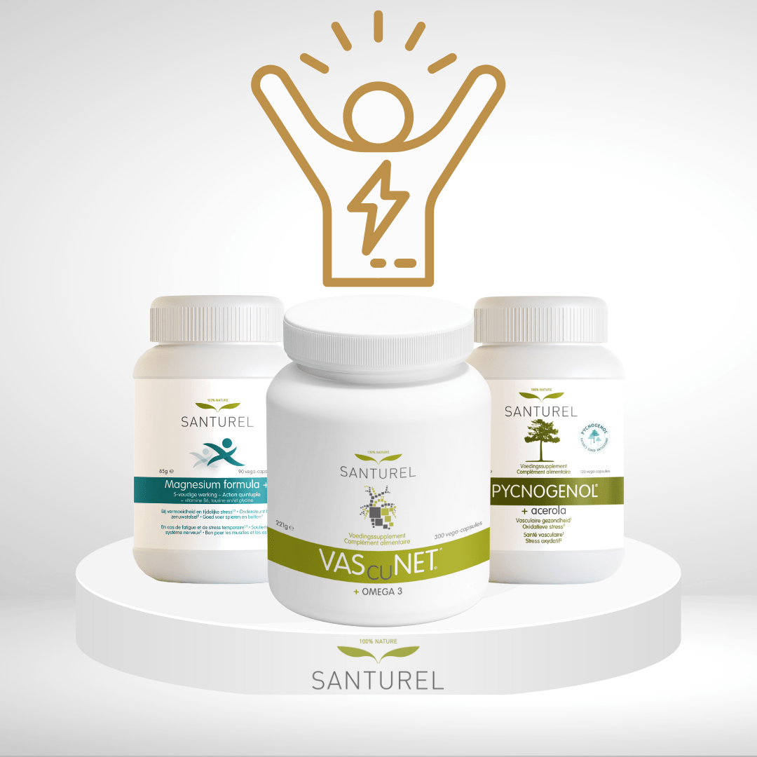 ⚡ “Meer Energie” Bundel – Tegen vermoeidheid & lage weerstand - Santurel