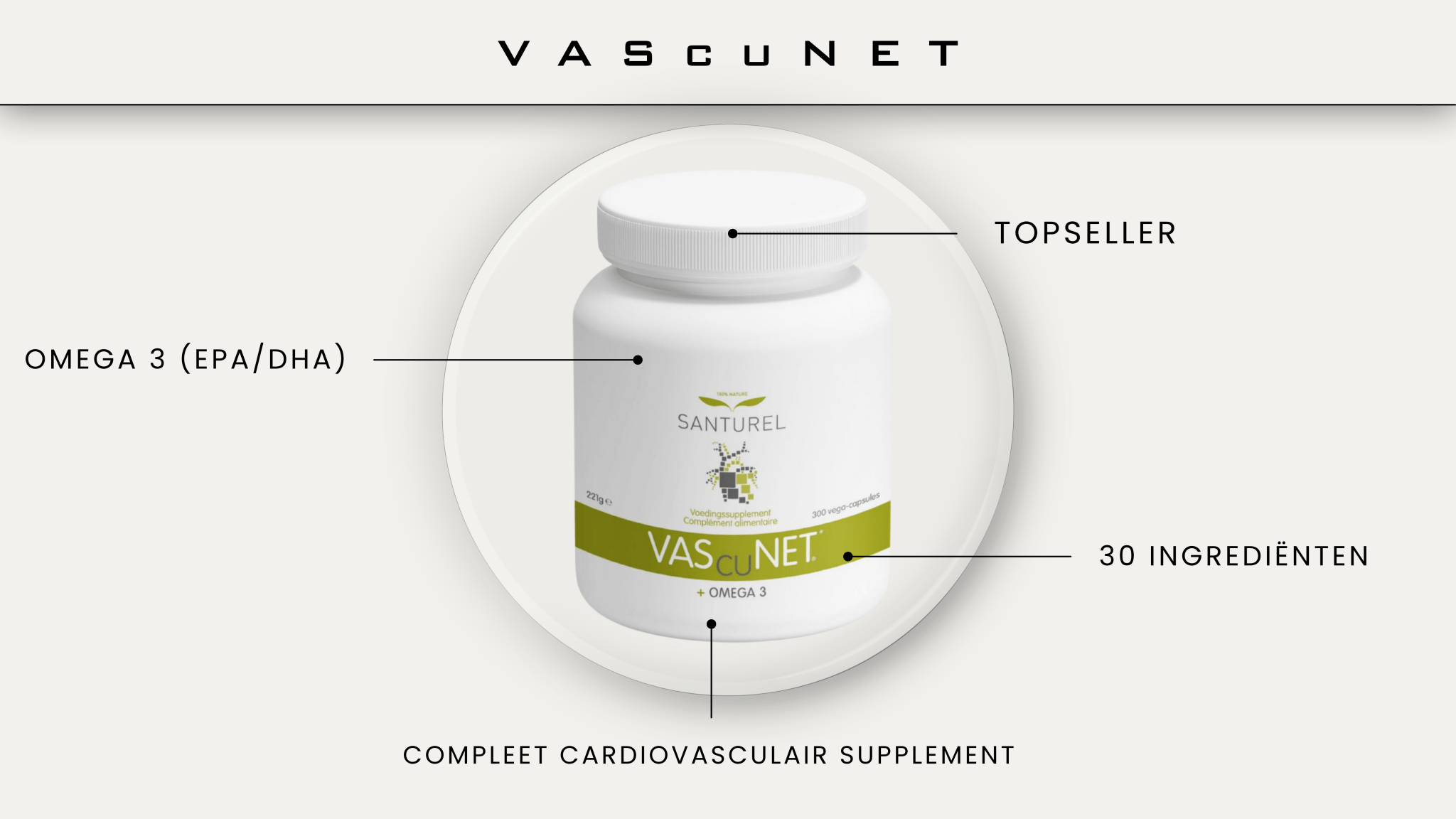 VAScuNET + Omega 3 - Santurel